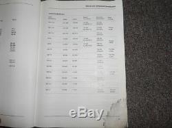 1988 MERCEDES Models 107 124 126 201 Service Repair Shop Manual WATER DAMAGED 88
