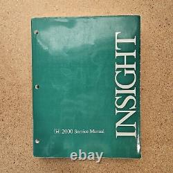 2000 Honda Insight Service Manual Repair Book Best Price On Ebay