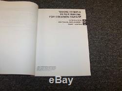 2001 2002 2003 2004 Toyota Sequoia Shop Service Collision Damage Repair Manual