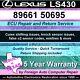 89661-50695 Ls430 Lexus Ecu/ecm Repair Cure Capacitor Damage 5yr Warranty