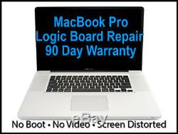 Apple Macbook Pro A1278 A1286 A1297 A1398 Liquid Damage Repair Service