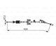 Bosch Cable, Parking Brake 1 987 482 795
