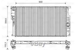 Engine Cooling Radiator Valeo 735454 I New Oe Replacement