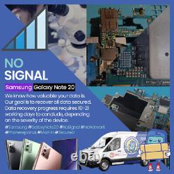 Galaxy Note 20? No Signal? Data recovery? Motherboard repair service