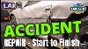 How Body Shops Repair Serious Collision Accident Damage Start To Finish