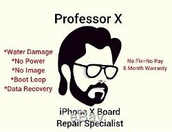 IPhone X Board Repair Service (No Power/Boot Loop/Water Damage) 2 Day Return