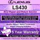 Ls430 Lexus Ecu, Ecm, Pcm Repair Service Cure Capacitor Damage 5yr Warranty
