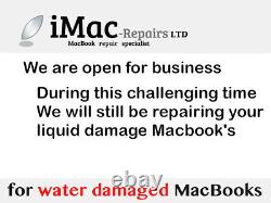 Macbook Pro Laptop Liquid Damage Repair Service No Fix / No Fee