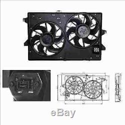 Nrf Engine Cooling Radiator Fan 47003 P New Oe Replacement