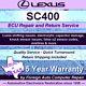 Sc400 Lexus Ecu, Ecm, Pcm Repair Service Cure Capacitor Damage 5yr Warranty
