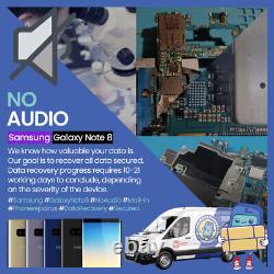 Samsung Galaxy Note 8? No Audio? Data recovery? Motherboard repair service