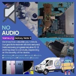 Samsung Galaxy Note 9? No Audio? Data recovery? Motherboard repair service