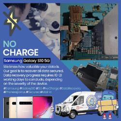 Samsung Galaxy S10 5G No Charge Data recovery Motherboard repair service