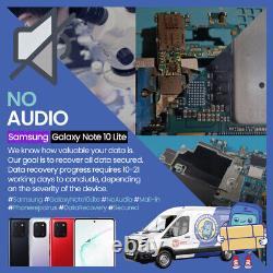 Samsung Galaxy S10 Lite? No Audio? Data recovery? Motherboard repair service