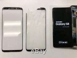 Samsung Galaxy S8 Damage Cracked OLED LCD Display Repair Mail In Service