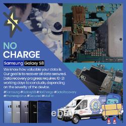 Samsung Galaxy S8 No Charge Data recovery Motherboard repair service