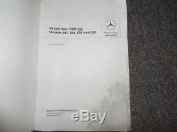 1988 Mercedes Modèles 107 124 126 201 Service De Réparation Manuel D 'atelier 88 Endommager Eau