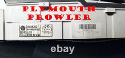 97 98 99 00 Plymouth Prowler Instrument Cluster Ajustement Des Prix Pour Les Damags Supplémentaires