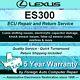 Es300 Lexus Ecu, Ecm, Pcm Service De Réparation Dommages Au Condensateur 5 Ans De Garantie