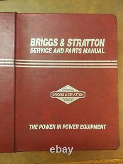 Grand Briggs & Stratton Moteurs Dealer Master Service & Pièces Prix Manuel De Réparation