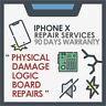 Iphone X- Service De Réparation De Dommages Physiques Et Mère Carte Logique Problème