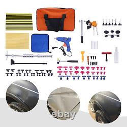 Kits de réparation sans peinture 96X pour enlever les bosses de carrosserie, souleveur et outils pour les dommages de grêle