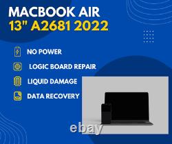 Macbook Air 13 A2681 2022 820-02536-a Service De Réparation De Cartes Logiques De Dommages Liquides