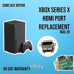 Microsoft Xbox Series X Système Cassé / Endommagé Service De Réparation De Port Hdmi