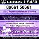 Réparation De L'ecu / Ecm Lexus Ls430 89661-50661, Guérison Des Dommages Du Condensateur Avec Une Garantie De 5 Ans.