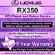 Rx350 Lexus Ecu, Ecm, Pcm Service De Réparation Cure Dommages Condensateur 5 Ans De Garantie