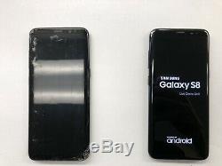 Samsung Galaxy S8 Damage Cracked LCD Oled Réparation D'affichage Mail Service