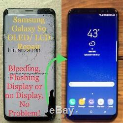 Samsung Galaxy S9 LCD Oled Damage Cracked Réparation Display Mail Service