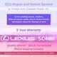 Sc400 Lexus Ecu Service De Réparation Cure Dommages Condensateur, Transfert De La Garantie De 5 Ans