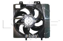 Ventilateur de radiateur compatible avec PEUGEOT 1007 KM 1.4 1.6 1.4D 1.6D 2005 sur refroidissement NRF 1253H6